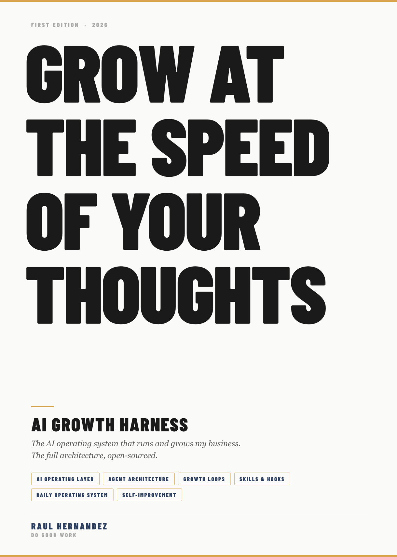 AI Growth Harness cover
